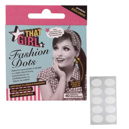 Adesivo Brinco Fashion Dots That Girl 40un