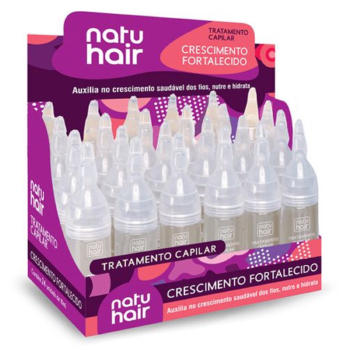 Ampolas Natuhair Cresci Fortalecido 10Ml - Skafe