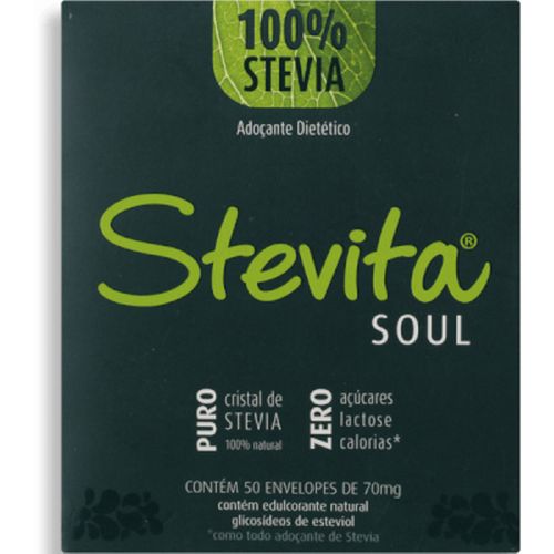 Adoçante Stevita Soul Pó 50 Env - Stevita