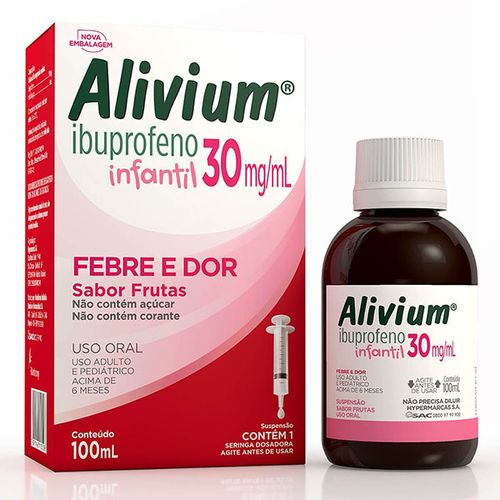 Alivium 30mg Suspensão Oral Gotas 100ml + Seringa
