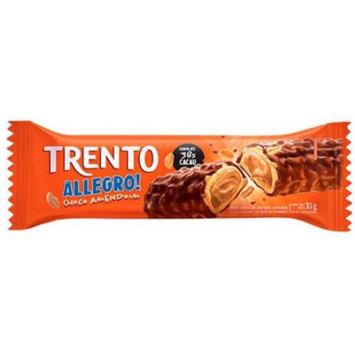 Chocolate Trento Allegro C/Amendoim 35G - Trento