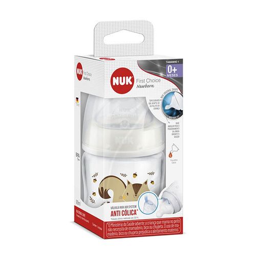 Mamadeira Nuk Fc Newborn S1 Neutral 90Ml - Nuk