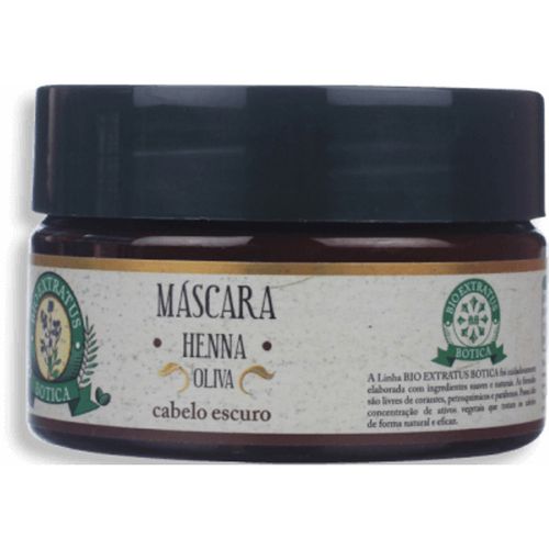Máscara Bio Extratus Botica Henna 250G - Bio Extratus