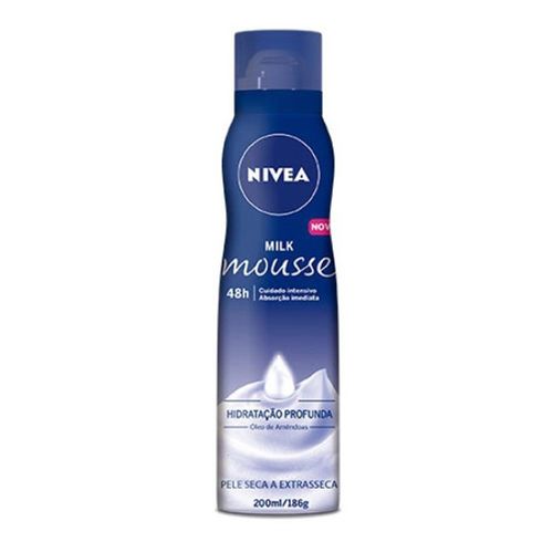 Mous Hidratante Nivea Milk 200Ml - Nivea