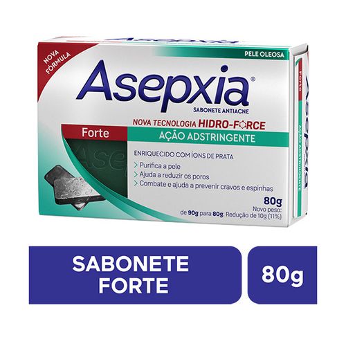 Sabonete Asepxia Forte 85G - Asepxia