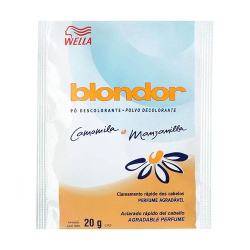 Pó Descolorante Blondor Sachê 20G - Wella