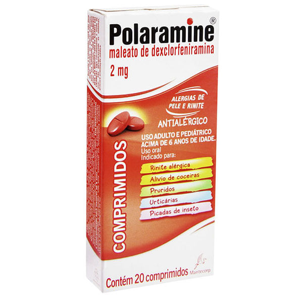 Polaramine Xarope 120Ml  Farmácia Rosário - Desde 1931 Cuidando da sua  Saúde