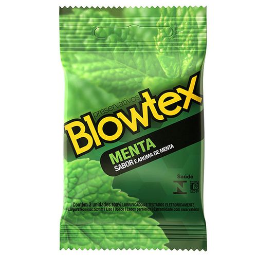 Preservativo Blowtex Menta 3un - Blowtex