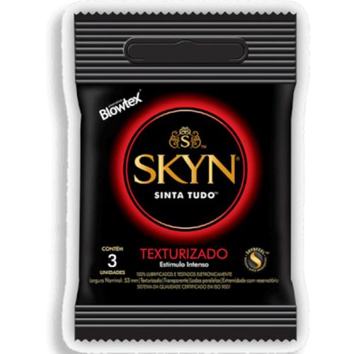 Preservativo Blowtex Skyn Texturizado 3Un - Blowtex