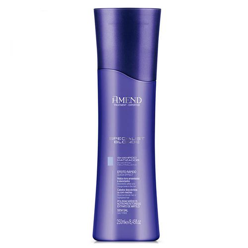 Shampoo Amend Matizador Specialist Blonde 250Ml - Amend