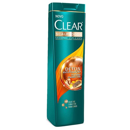 Shampoo Clear Ant/Csp Detox Antipolu 200Ml - Clear