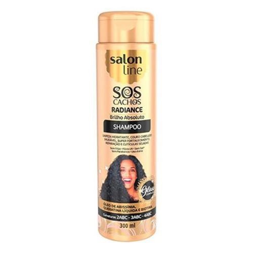 Shampoo Salon Line Sos Radia Brilho Absolu 300Ml - Salon Line