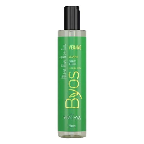 Shampoo Vizcaya Byos Cabelos Oleosos Alecrim e Menta 250mL
