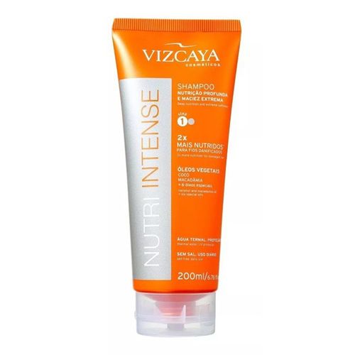 Shampoo Vizcaya Nutri Intense 200Ml - Vizcaya