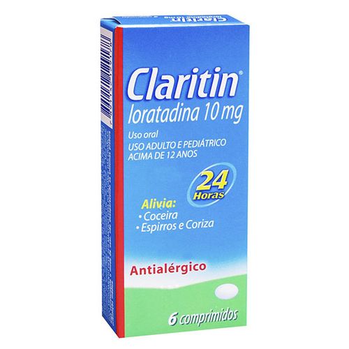 Claritin 10mg 06 Comprimidos
