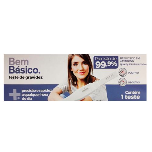 Teste De Gravidez Bem Básico Em Caneta - Bem Básico