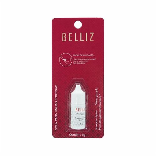 Cola Unha Postica Com Pincel 1309 5G - Belliz