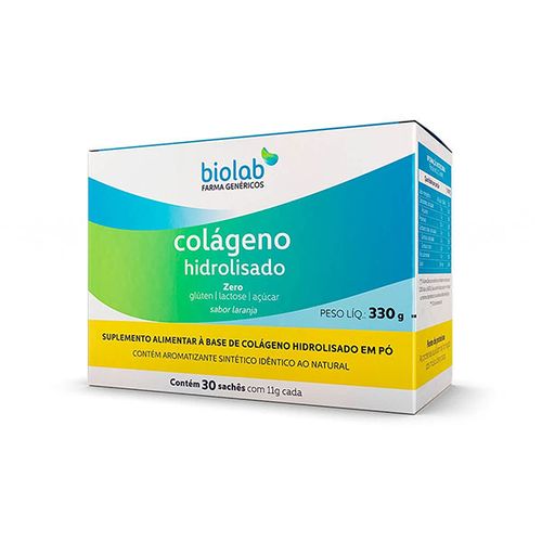 Colágeno Hidrolisado 30 Sachê Biolab
