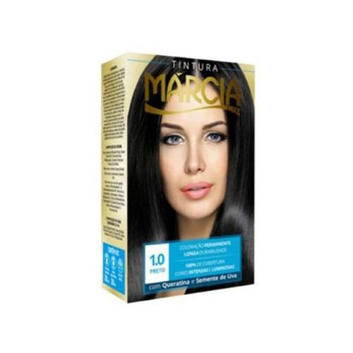 Tintura Marcia 1.0 Preto 30Ml - Marcia Cosmeticos