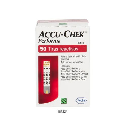 Tiras Accu Check Performa 50Un - Accu Chek Performa
