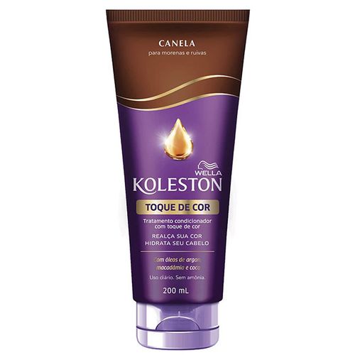 Tratamento Condicionador Koleston com Toque de Cor Canela