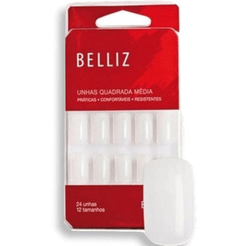 Unha Belliz Quadradas - Belliz