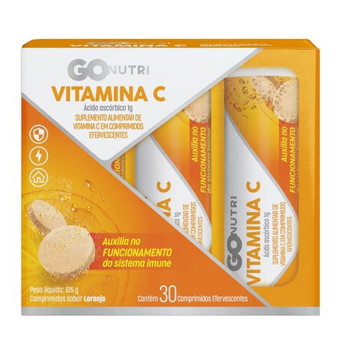 Vitamina C Efervescente  GOnutri - 30 unidades