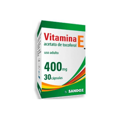 Vitamina e 400mg 30 Cápsulas