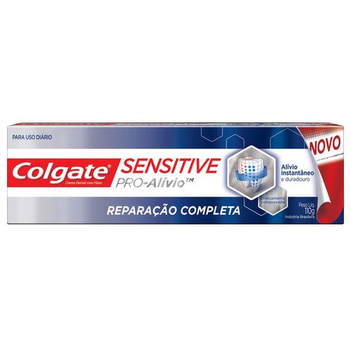 Creme Dental Colgate Pro Alívio R Compacto 110G - Colgate Sensitive