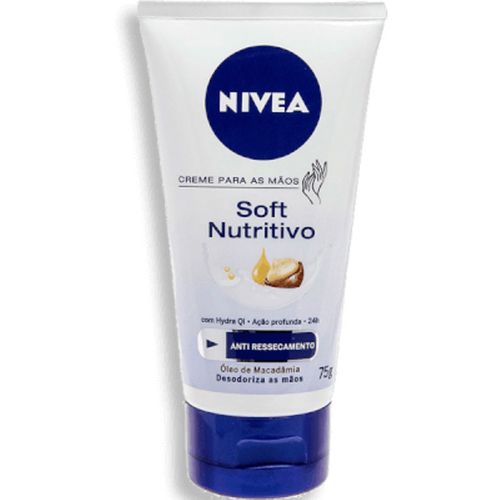 Creme Para Mãos Nivea Hand Nutritivo 75G - Nivea Soft