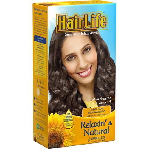 Creme Relaxamento Hair Life Natural 180G - Hair Life