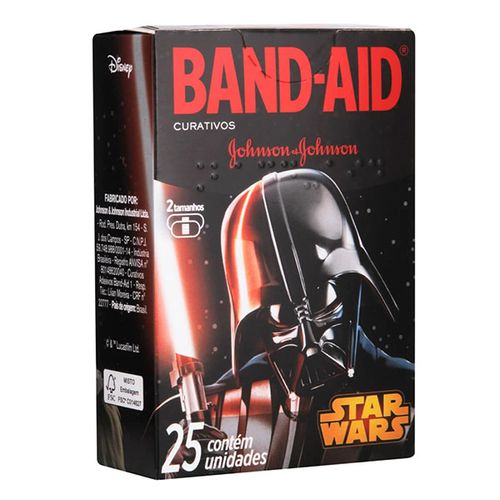Curativos Band Aid Star Wars 25Un - Band Aid