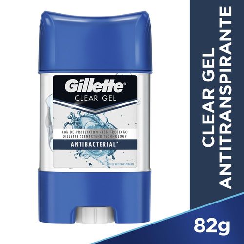 Desodorante Gillette Clear Gel Antibac 82G - Gillette