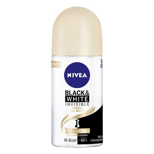 Desodorante Nivea Rollon Tq Seda Fem 50Ml - Nivea Deo
