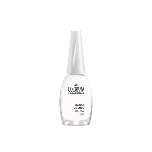 Esmalte Colorama Cremosa Batida Coco 8Ml - Colorama