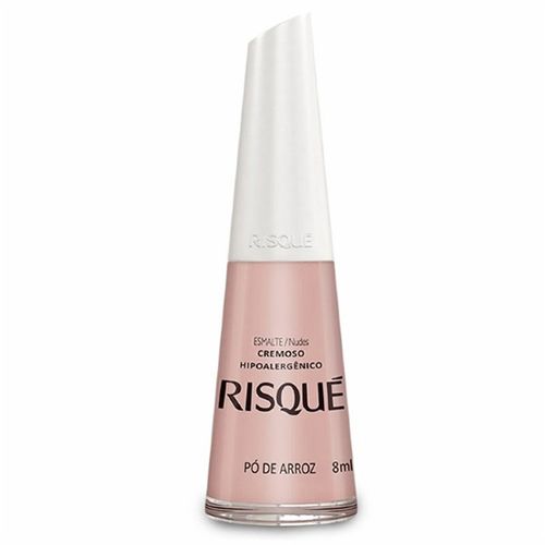 Esmalte Risque Cremosa Pó Arroz 8Ml - Risque