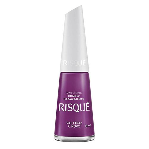 Esmalte Risque Cremosa Violetraz O Novo 8Ml - Risque