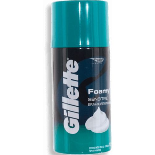 Espuma Barbear Gil Foamy Sensi 175G - Gillette Foamy