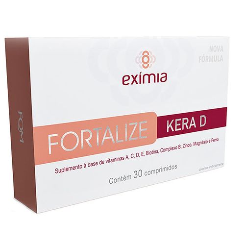 Exímia Fortalize Kera D Suplemento Vitamínico – 30 Comprimidos