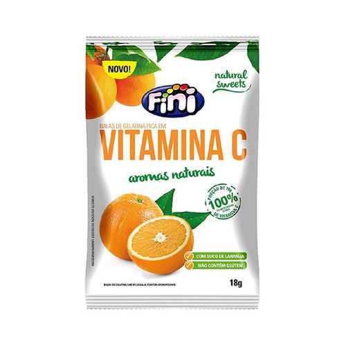 Fini Bem-Estar Vitamina C Sabor Laranja 18g