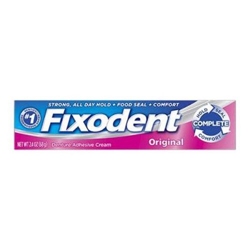 Fix Dentadura Fixodent Gel Original 68G - Fixodent