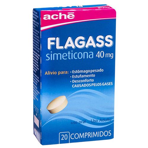 Flagass 40mg 20 Comprimidos