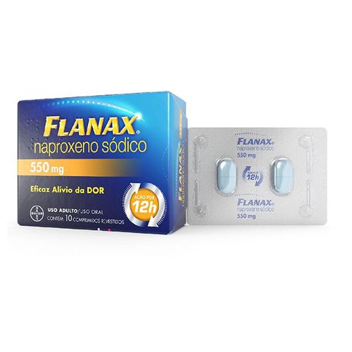 Flanax 550mg 10 Comprimidos