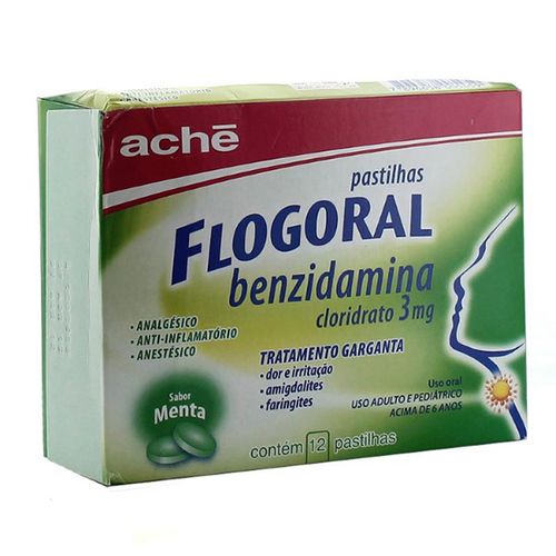 Flogoral Strip 3mg Sabor Menta 4 Past