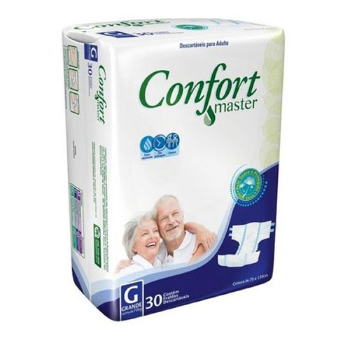 Fralda Geriátrica Confort Master G - 30 unidades