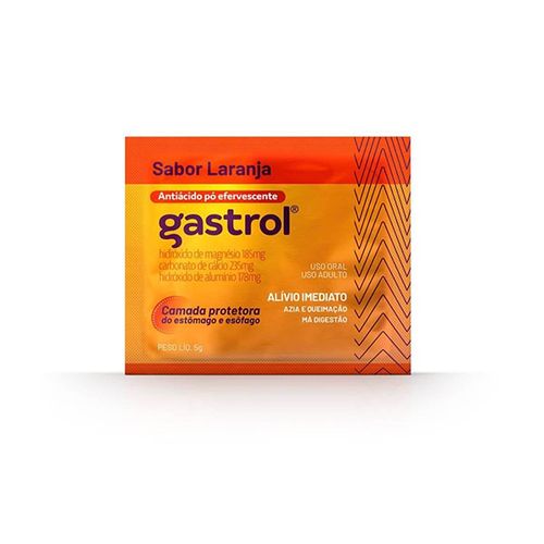 Gastrol Efervecente Laranja 5g