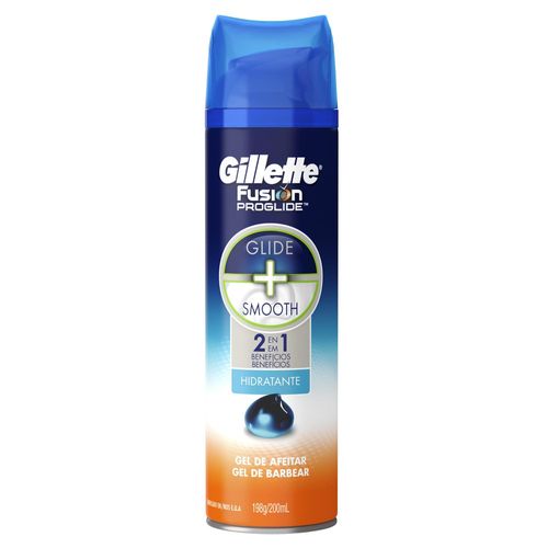 Gel de Barbear 2 em 1 Gillette Fusion Proglide Frasco 200ml