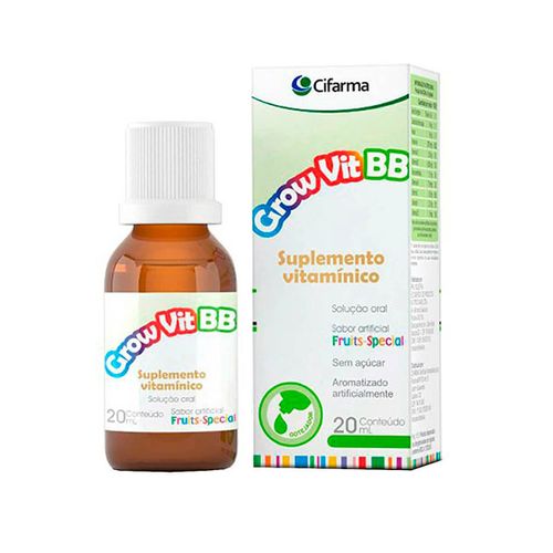 Grow Vit Bb Frutas Especiais