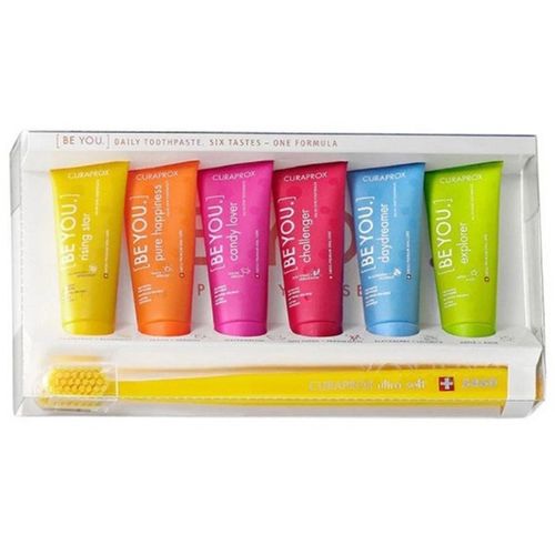 Kit Curaprox Beijos You Creme Dental C/6 + Escova - Curaprox