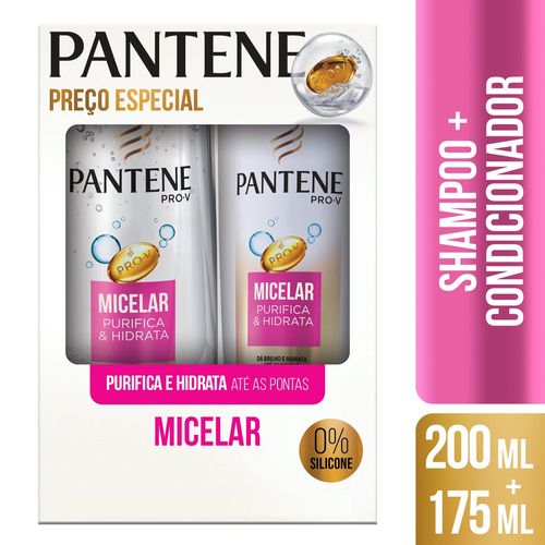 Kit Shampoo 200Ml + Condicionador Micelar 175Ml - Micelar